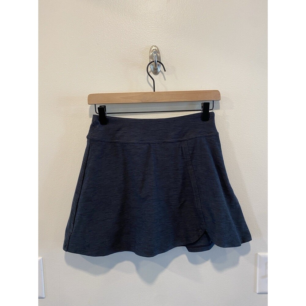 Title Nine Women’s Flora Skort Size Small High Waist Upf 50 Charcoal Athletic